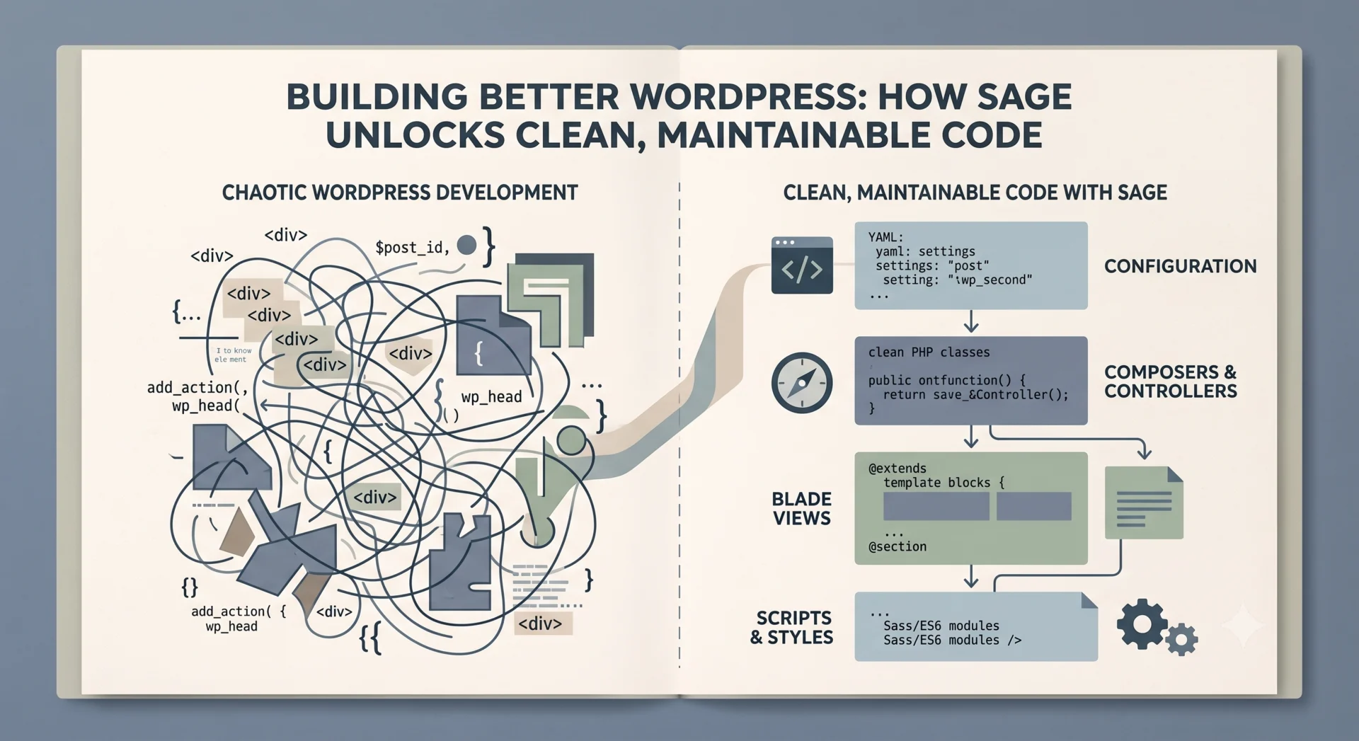 Building Modern WordPress: Why I Chose Sage Over Page Builder Bloat