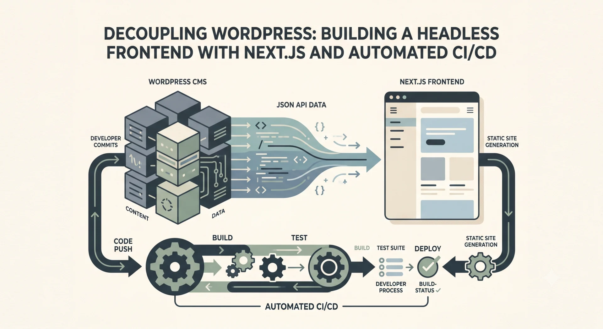 Decoupling WordPress: Building a Headless Frontend with Next.js and Automated CI/CD