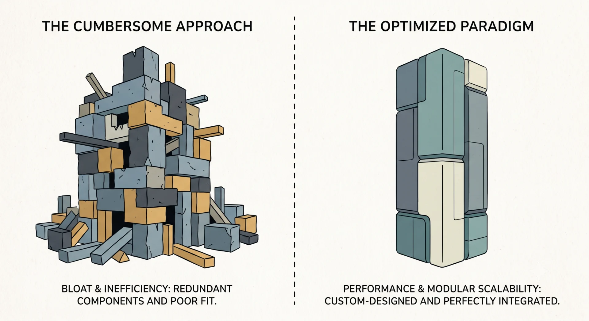 From Bloat to Brilliance: Unpacking the Power of Custom-Coded WordPress Themes