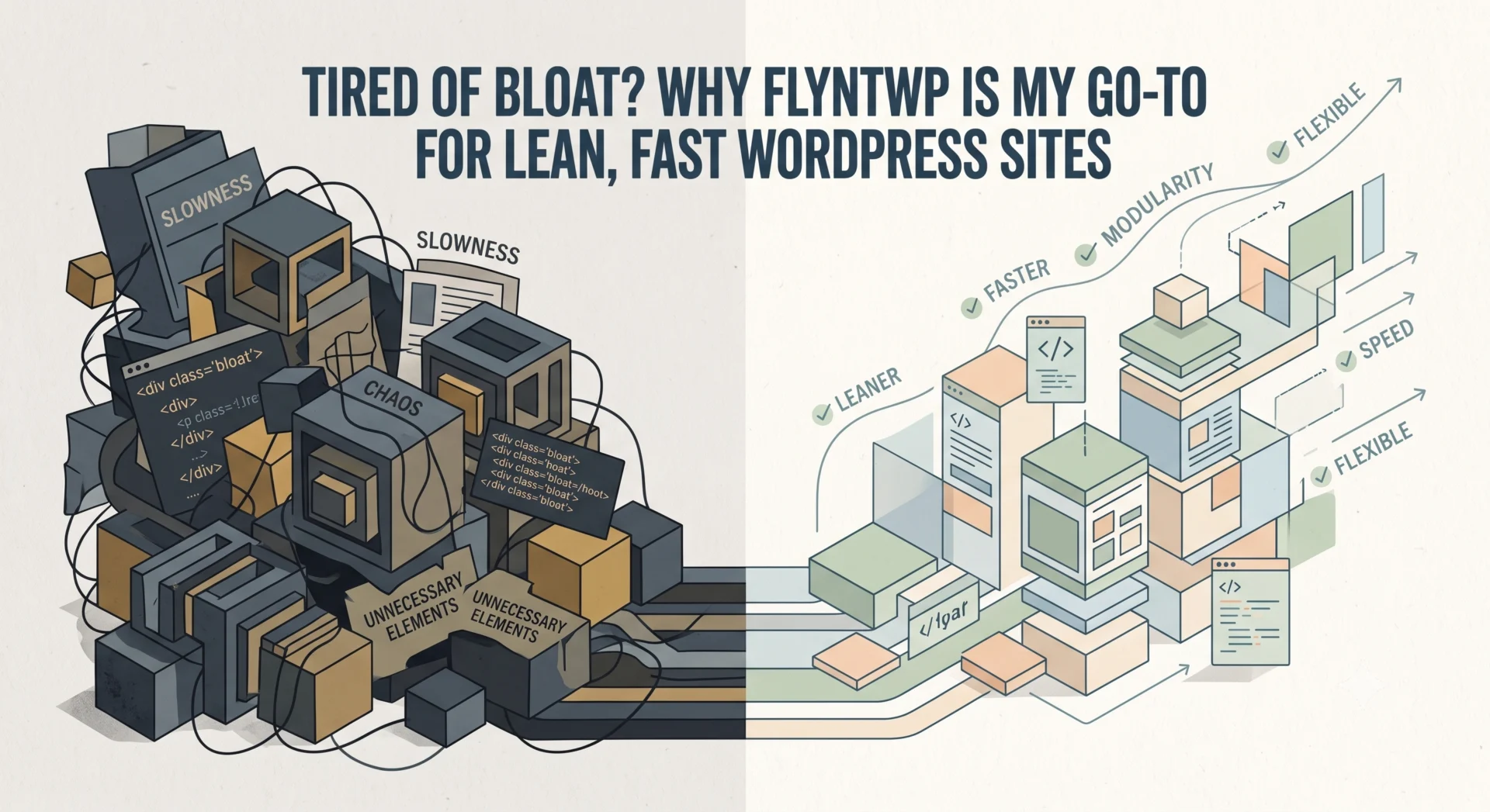 Tired of Bloat? Why FlyntWP is My Go-To for Lean, Fast WordPress Sites