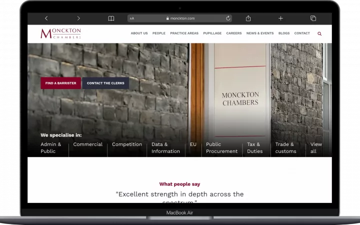 Monckton Chambers — desktop