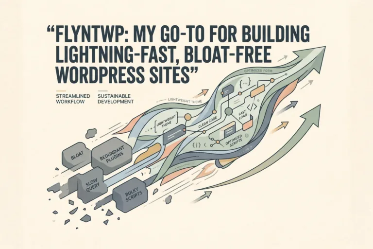 FlyntWP: My Go-To for Building Lightning-Fast, Bloat-Free WordPress Sites