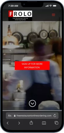 Free Restaurant — mobile