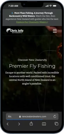 NZ Waters — mobile