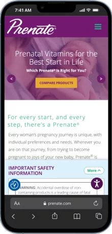 Prenate — mobile